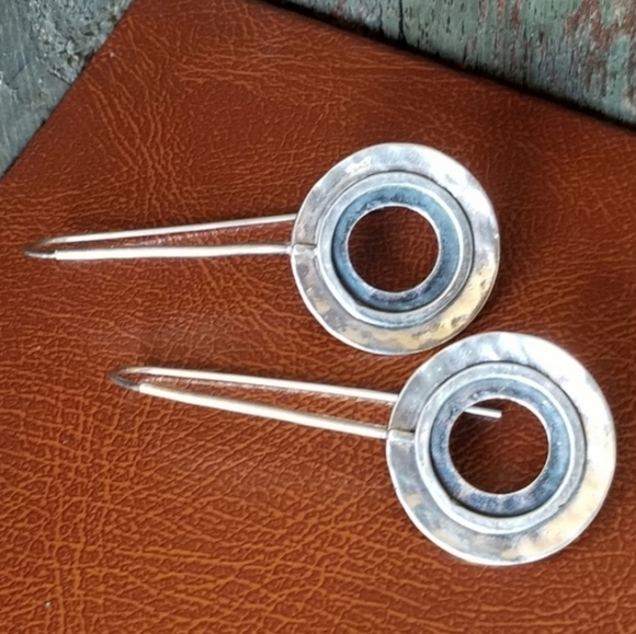 Rare Silpada Sterling Silver Threader Earrings - Picture 10 of 12